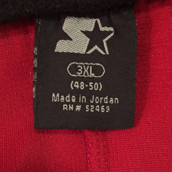 Starter Swimming Trunk Red No Elastic Size 54 - Picture 5 of 7